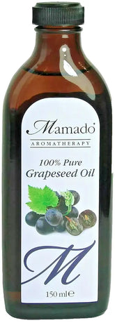 Mamado 100% Pure Grapeseed Oil for Skin & Hair 150 ml  Adomoo